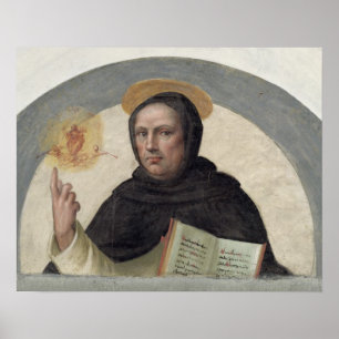 Affiche Saint Vincent Ferrer (fresque)