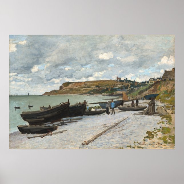Affiche Sainte-Adresse - Claude Monet Fine Art (Devant)