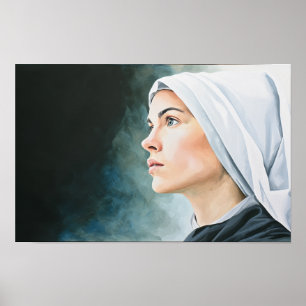 Affiche Sainte Angela Merici : Lumière de la foi et de la 