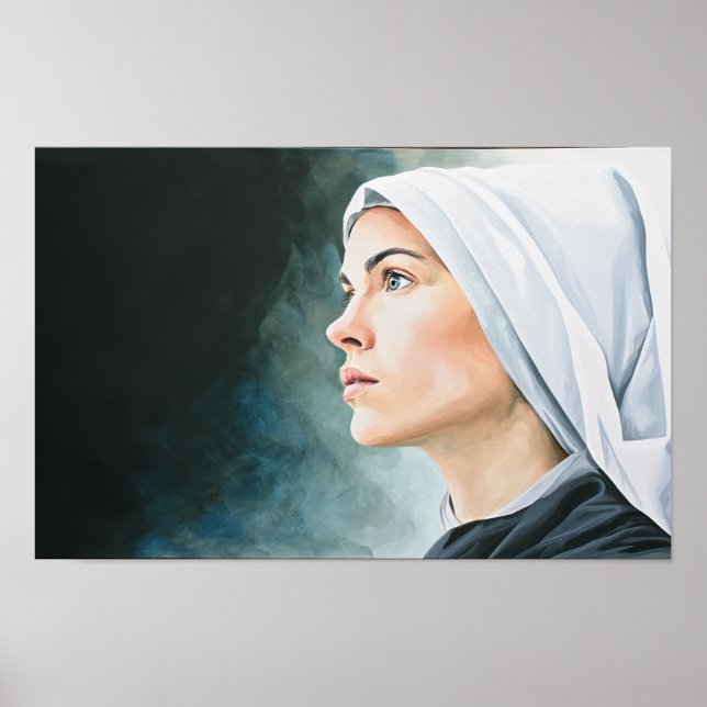 Affiche Sainte Angela Merici : Lumière de la foi et de la  (Devant)