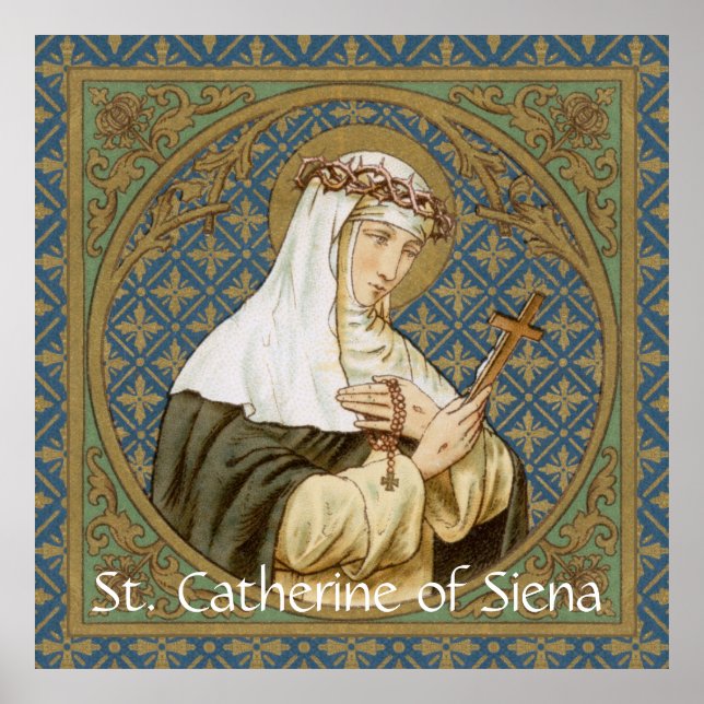 Affiche Sainte-Catherine de Sienne (BK 19) (Devant)