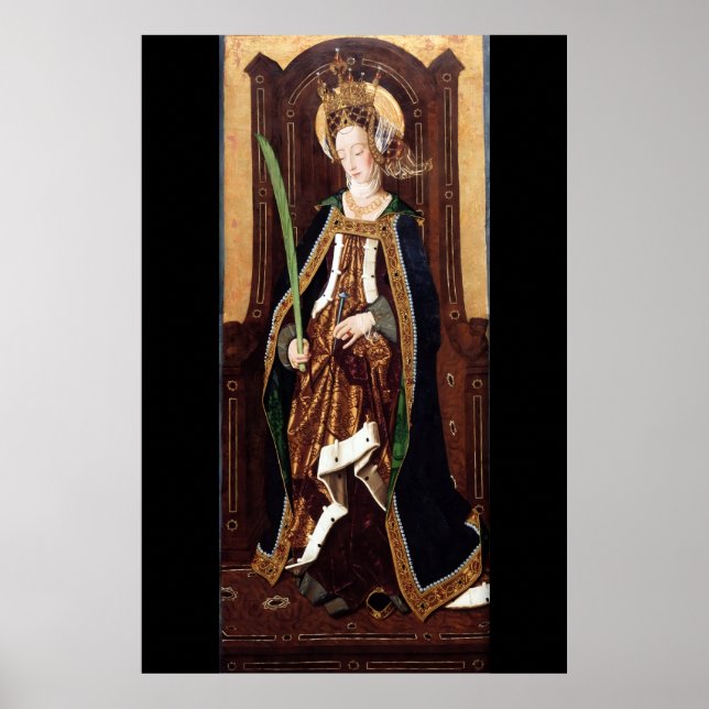 Affiche SAINTE ENGRATIA  Santa Engracia De Zaragoza (Devant)