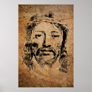 Affiche Sainte Face de Jésus Christ