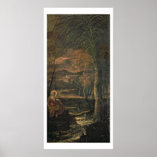 Affiche Sainte Marie d'Egypte dans le désert