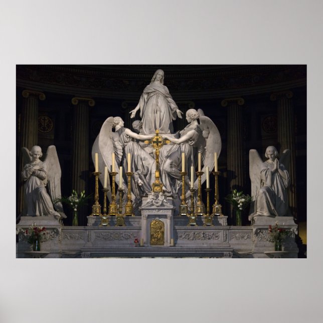 Affiche Sainte-Marie-Madeleine Angel Engel Paris (Devant)