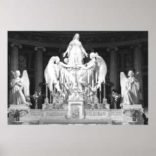 Affiche Sainte-Marie-Madeleine Paris Les sculptures de la 