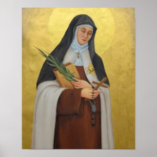 Affiche Sainte Thérèse Benedicta de la Croix Carmélite