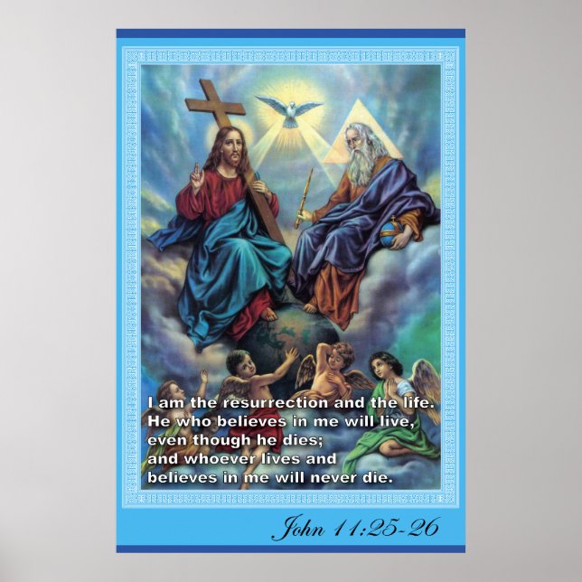 Affiche Sainte Trinité (Devant)