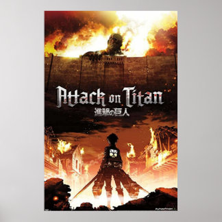 Affiche Saison 1 Attaque contre titan