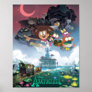 Affiche Saison 2 d'Amphibia