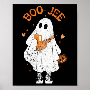 Affiche Saison Cute Ghost Halloween Boujee Boo Jee