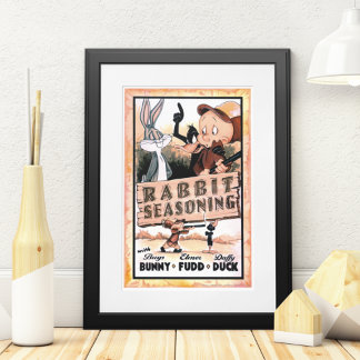 Affiche SAISON DE lapin LOONEY TUNES™
