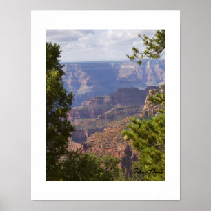 Affiche Saison de mousson au bord nord du Grand Canyon