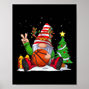 Affiche Saison D'Hiver Sketll Gnome Noël Pour Garçons Enfa
