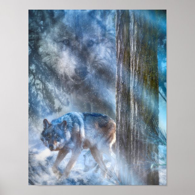 AFFICHE SAISON DU LOUP (Devant)