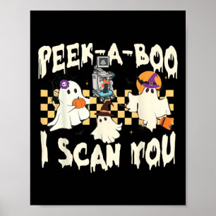 Affiche Saison Éffrayante d'Halloween Ultrasound