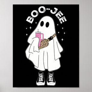 Affiche Saison éffrayante mignonne Fantôme Halloween Costu