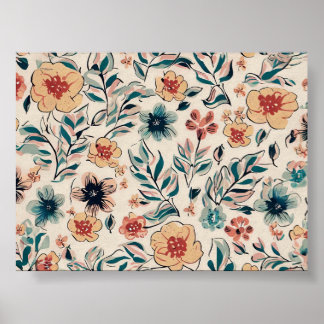 Affiche Saison printemps