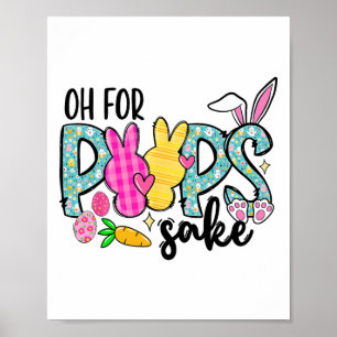 Affiche Sake Funny Lapin de Pâques Imprimer Gles Joyeux Pâ