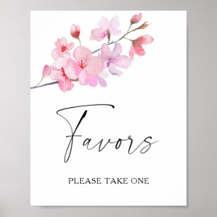 Affiche Sakura - cadeaux de mariage, prenez-en un