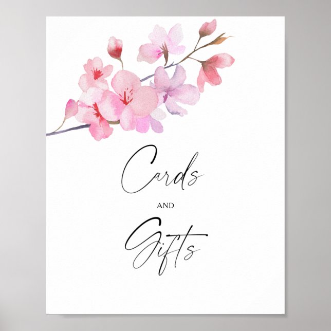 Affiche Sakura - Cartes et Cadeaux (Devant)