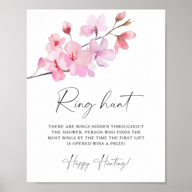 Affiche Sakura - Jeu de chasse à l'anneau pour enterrement (Devant)