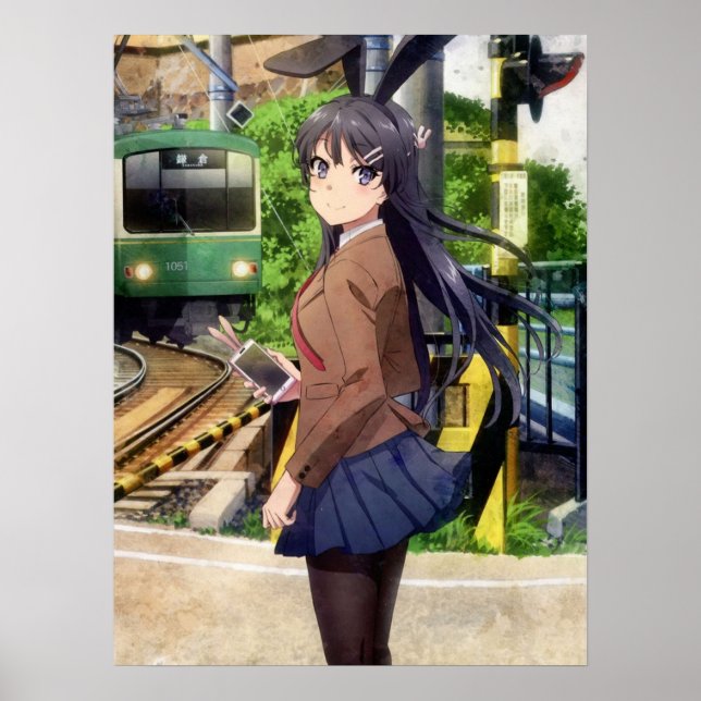 Affiche Sakurajima Mai Bunny Girl Senpai (Devant)