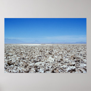 Affiche Salar de Atacama - désert d'Atacama, Chili