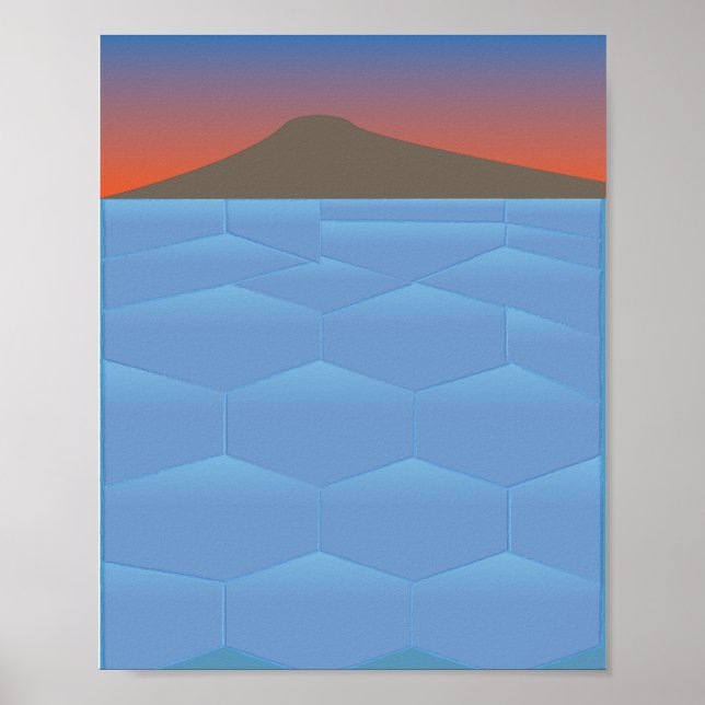Affiche Salar de Uyuni (Devant)
