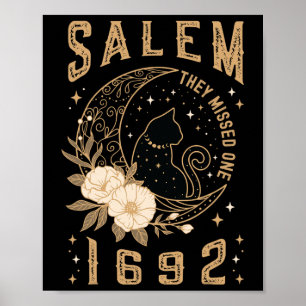 Affiche Salem 1692 Ils Ont Manqué Un Procès De Sorcière Bl