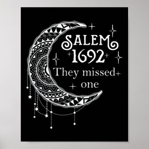 Affiche Salem 1692 Ils Ont Manqué Un - Salem Witch 1692 Ha