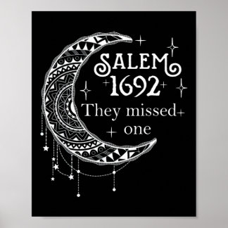 Affiche Salem 1692 Ils Ont Manqué Un - Salem Witch 1692 Ha