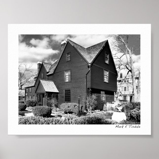 Affiche Salem historique - Maison des sept pignons - Mini (Devant)