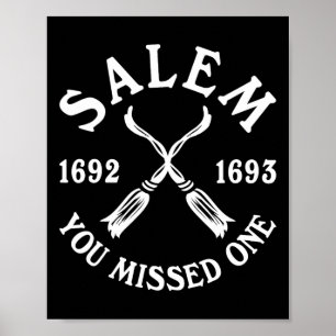 Affiche Salem Vous Avez Manqué Une Sorcière Procès Hallowe