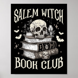 Affiche Salem Witch Book Club Halloween