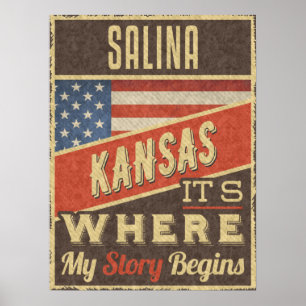 Affiche Salina Kansas