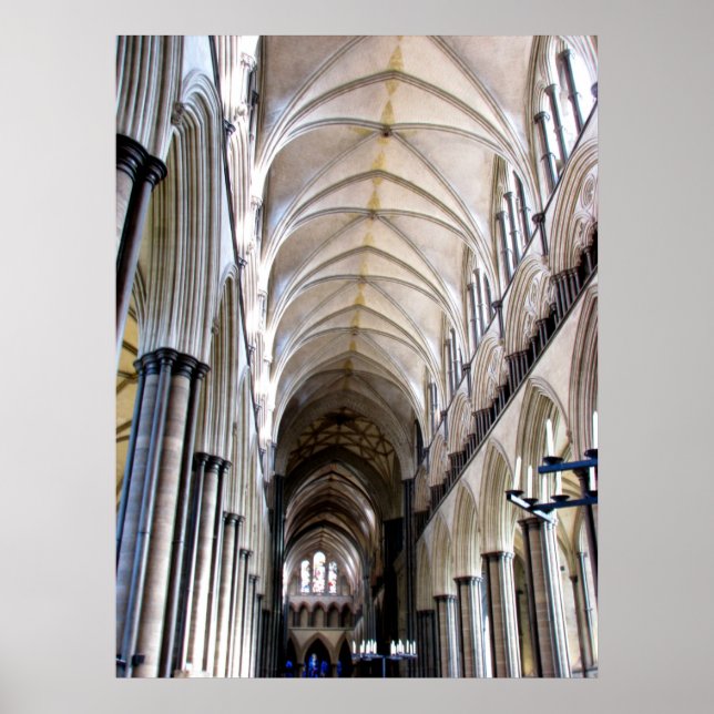 Affiche Salisbury Cathedral (Devant)