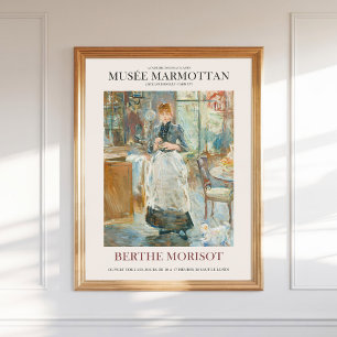 Affiche Salle à manger Berthe Morisot 1886 Exposition Art
