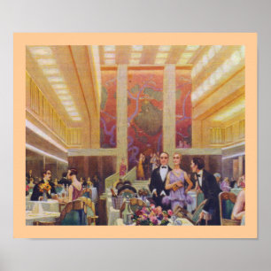Affiche Salle à manger d'Ile de France