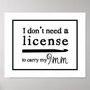 Affiche Salle d'artisanat de Crochet Hotte