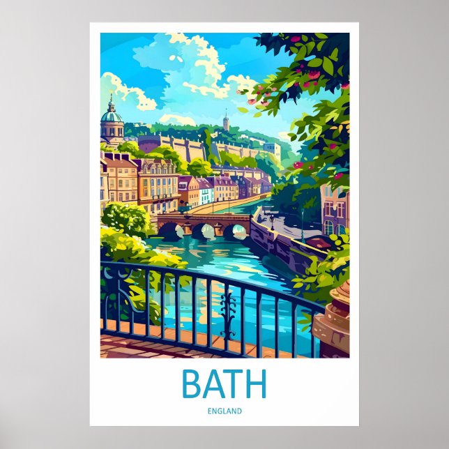 Affiche Salle de bain 1 (Devant)