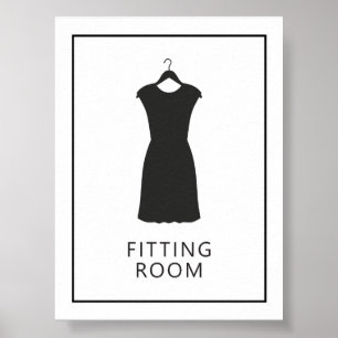 Affiche Salle de dressage ou salle de dressing Signal pour