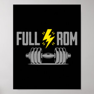Affiche Salle De Fitness Complète Salle De Fitness