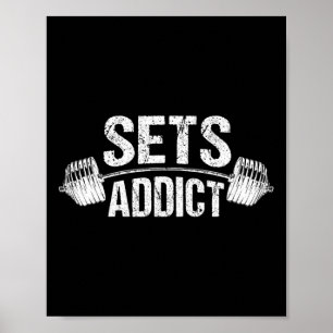 Affiche Salle de musculation Fitness Workout Ensemble Amat