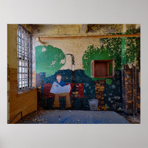Affiche Salle de relaxation