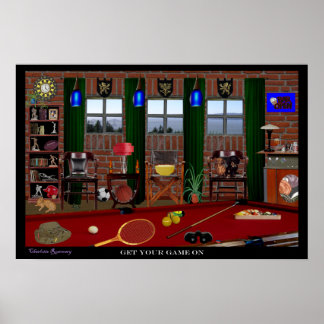 Affiche Salle De Sport 22,5 X 15