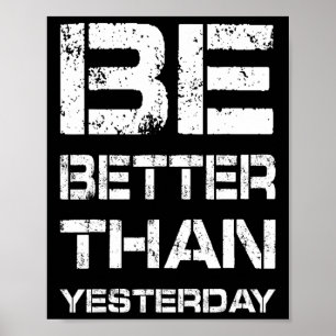 Affiche Salle de sport de motivation pour un meilleur entr