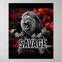 Salle de sport Savage Lion Motivation Fitness
