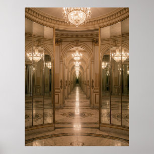 Affiche Salle du miroir royal infini