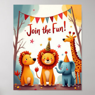 Affiche Salle pour enfants